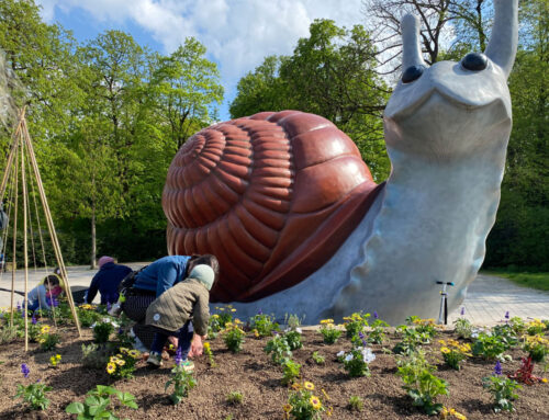 Schneckengarten – Sweet brown snails garden